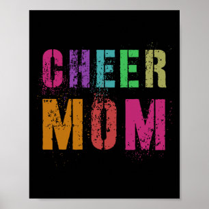 Cheer-Mom-Cheerleading-Team-Cheerleader-Squad  Poster