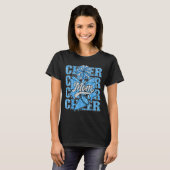 Cheer Mom Mama Bow Srt Cheerleading Squad Blue Che T-Shirt (Vorne ganz)