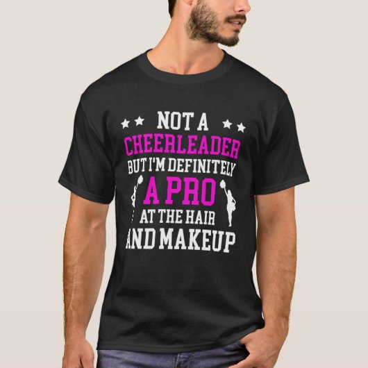 Cheer-Mutter Cheerleading Cheerleaderin Definitiv T-Shirt (Vorderseite)