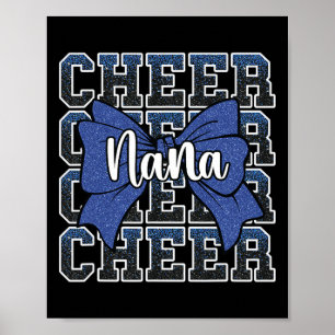 Cheer Nana mein Lieblings-Cheerleader nennt mich N Poster