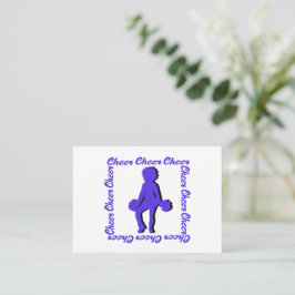 Cheer Notecard #4 ( Lila ) Mitteilungskarte