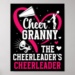 Cheer Oma Die Cheerleaderin Cheerleader Oma Poster