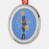 Cheer Ornament Cheerleader-Emma Cheer Aus Metall (Links)