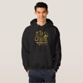 Cheer Pap Pap Biggest Fan Cheerleader Father's Day Hoodie (Vorne ganz)
