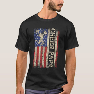 Cheer Papa Funny Cheer Vater Cheerleader Vater Ame T-Shirt