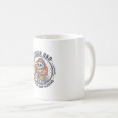 Cheer Papa Überlebtes Comp Wochenende Skelett-Shir Kaffeetasse (VorderseiteRechts)