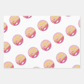 'Cheer Princess' - Stil A Geschenkpapier Set (Vorderseite 2)