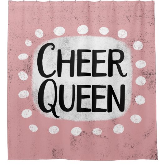 Cheer Queen Duwer Vorhang (Vorderseite)