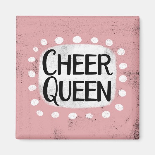 Cheer Queen Kühlschrank Magnet (Vorne)