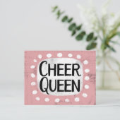 Cheer Queen Postcard Postkarte (Stehend Vorderseite)