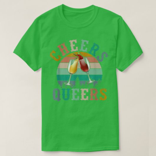 Cheer Queers T-Shirt (Design vorne)