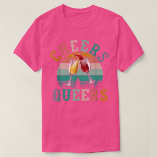 Cheer Queers T-Shirt (Design vorne)