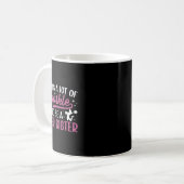 Cheer-Schwester einer Cheerleader-Schwester zu sei Kaffeetasse (Vorderseite Links)