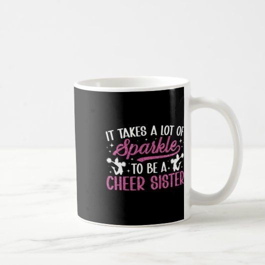 Cheer-Schwester einer Cheerleader-Schwester zu sei Kaffeetasse (Rechts)