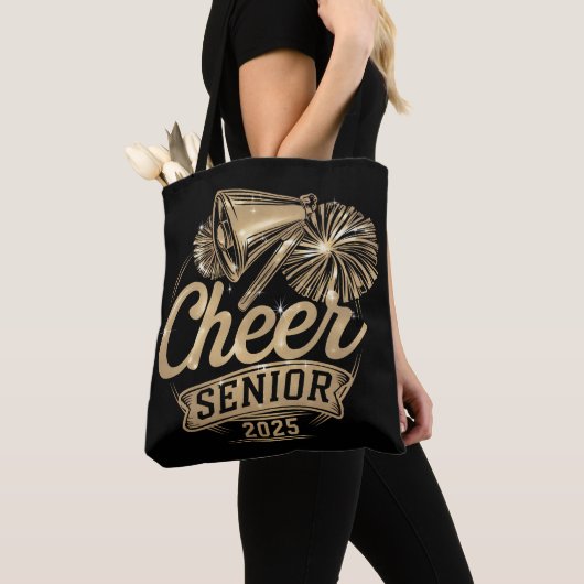 Cheer Senior 2025 Cheerleader Abschluss Class of Tasche (Von Nahem)