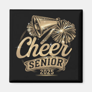 Cheer Senior 2025 Cheerleader Absolventenklasse Vo Magnet