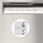 Cheer Senior 2026 Kreis Magnet (In Situ (Geschirrspüler))