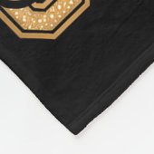 Cheer Squad Gold Funny Srt Cheerleader Cheerleadin Fleecedecke (Ecke)