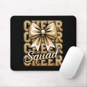 Cheer Squad Gold Funny Srt Cheerleader Cheerleadin Mousepad (Mit Mouse)