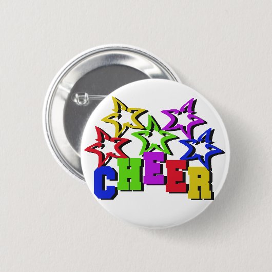 Cheer Stars Button (Vorne & Hinten)