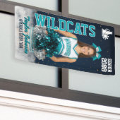 Cheer Team Custom Sports Photo Senior Cheerleading Banner (Äußeres Gebäude)
