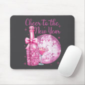 Cheer To The New Year Happy New Year 2026 Party Di Mousepad (Mit Mouse)