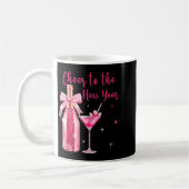 Cheer To The New Year Happy New Year 2026 Party Gi Kaffeetasse (Links)