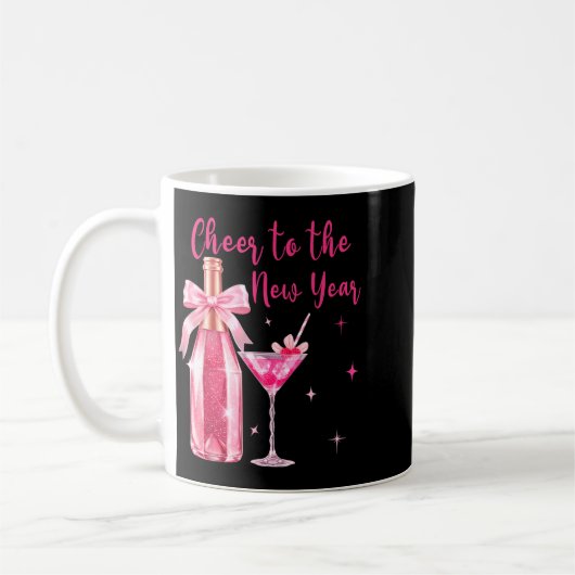 Cheer To The New Year Happy New Year 2026 Party Gi Kaffeetasse (Links)