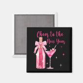 Cheer To The New Year Happy New Year 2026 Party Gi Magnet (Vorderseite/Rückseite)