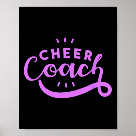 Cheer-Trainer - Lustiger Cheerleading-Trainer  Poster (Vorne)