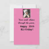 Cheer Up! 35. Happy Birthday 35 Funny Grumpy Girl (Rückseite)