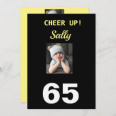 Cheer Up! 65. Happy Birthday Funny Grumpy Girl (Vorne/Hinten)