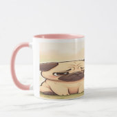 Cheer Up Boo Boo: Cute Pug Mug Tasse (Links)