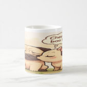 Cheer Up Boo Boo – Pug Kiss Edition Kaffeetasse (Mittel)