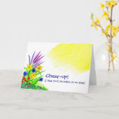 Cheer-up Bouquet Karte (Gelbe Blume)