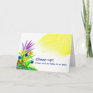 Cheer-up Bouquet Karte