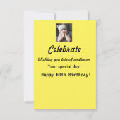 Cheer Up! Geburtstag Funny Grumpy Girl (Rückseite)