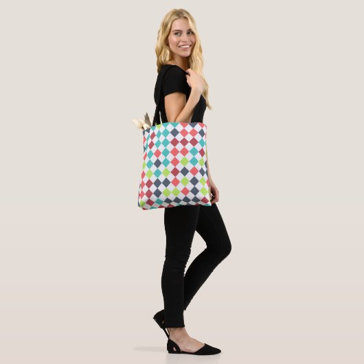 Cheer Up Harlequin Tasche (Am Model)