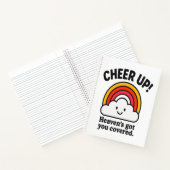 Cheer Up, Heaven’s Got You Covered SPIRAL Notizblock (Innenseite)