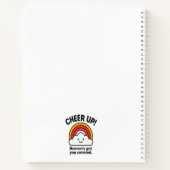 Cheer Up, Heaven’s Got You Covered SPIRAL Notizblock (Rückseite)