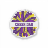 Cheer Vater Aufkleber (Vorderseite)