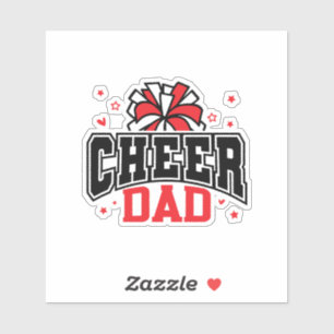 Cheer Vater Aufkleber