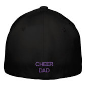 Cheer Vater Hat Bestickte Baseballkappe (Rückseite)