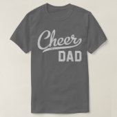 Cheer Vater Proud Cheerleader Vater Geschenk 3 T-Shirt (Design vorne)