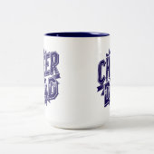 Cheer Vater Zweifarbige Tasse (Mittel)