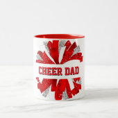 Cheer Vater Zweifarbige Tasse (Mittel)