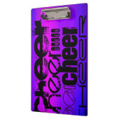 Cheer; Vibranly Blue und Magenta Klemmbrett (Links)