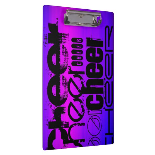 Cheer; Vibranly Blue und Magenta Klemmbrett (Rechts)