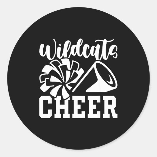 Cheer Wilats Back To School Srit  Runder Aufkleber (Vorderseite)