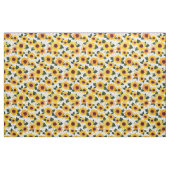 CHEERFUL AF Bold Happy Sunflower Stoff (Yard (91,4 cm))